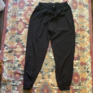 Men's Black Casual Jogger Pants